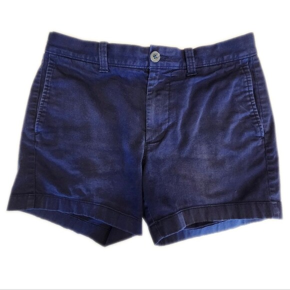 J. Crew Re-Imagined navy blue 99% cotton shorts, 5" inseam, size 30 - Picture 1 of 8